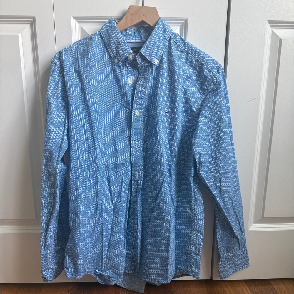 Tommy Hilfiger Men's Blue Button Down